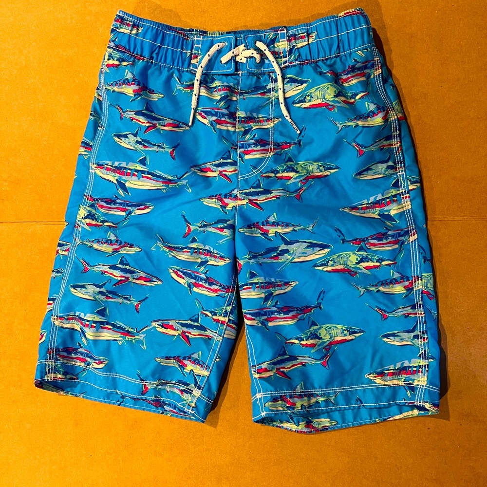 GAP boys shark swing trunks